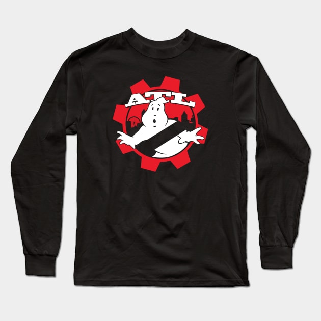 ATL-Ghostbusters Engineering (color knockout) Long Sleeve T-Shirt by ATLGhostbusters